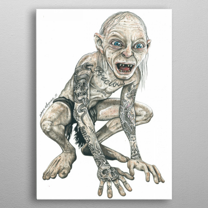 Displate Metal-Poster "Precious - Gollum"